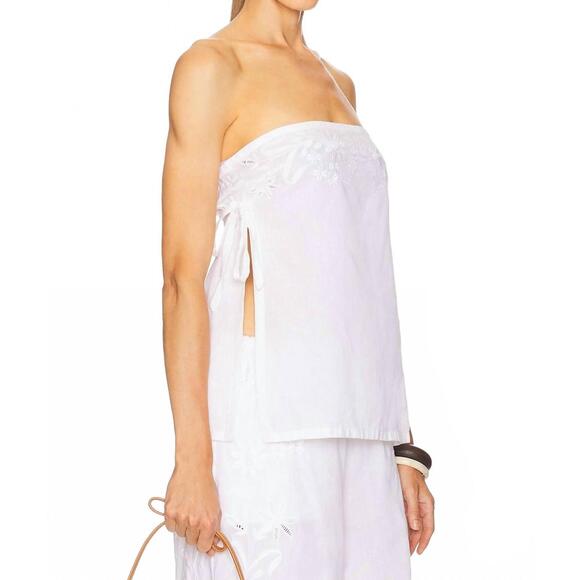 NEW CIAO LUCIA women's sebastian top in white - Picture 3 of 3